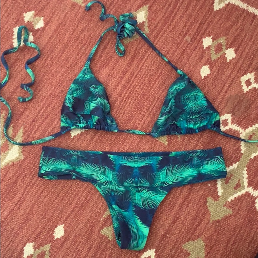 Stone fox swim bikini set